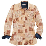 Tin Haul Sunrise Symphony (Brown) - Women's Western Shirt - Hatcountry