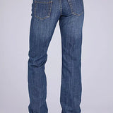 Tin Haul 280 Rosie Fit Front Pocket Flap ( Denim Medium Wash ) - Women's Jeans