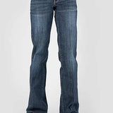 Tin Haul 460 Ella Fit Embroidered Pocket ( Denim Dark Wash ) - Women's Jeans