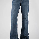Tin Haul 460 Ella Fit Desert Mountain Pocket ( Denim Dark Wash ) - Women's Jeans