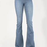 Tin Haul 825 Harlow Fit Skinny Flare ( Denim Light Wash )- Women's Jeans