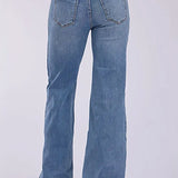 Tin Haul 870 Clair Fit Side Yoke ( Denim Light Wash )- Women's Jeans (Closeout)