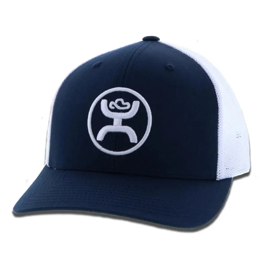 HOOey O Classic Navy White Trucker Cap Hatcountry HatCountry