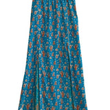 Tin Haul 00331 Cacti Print (Blue) - Women's Maxi Skirt