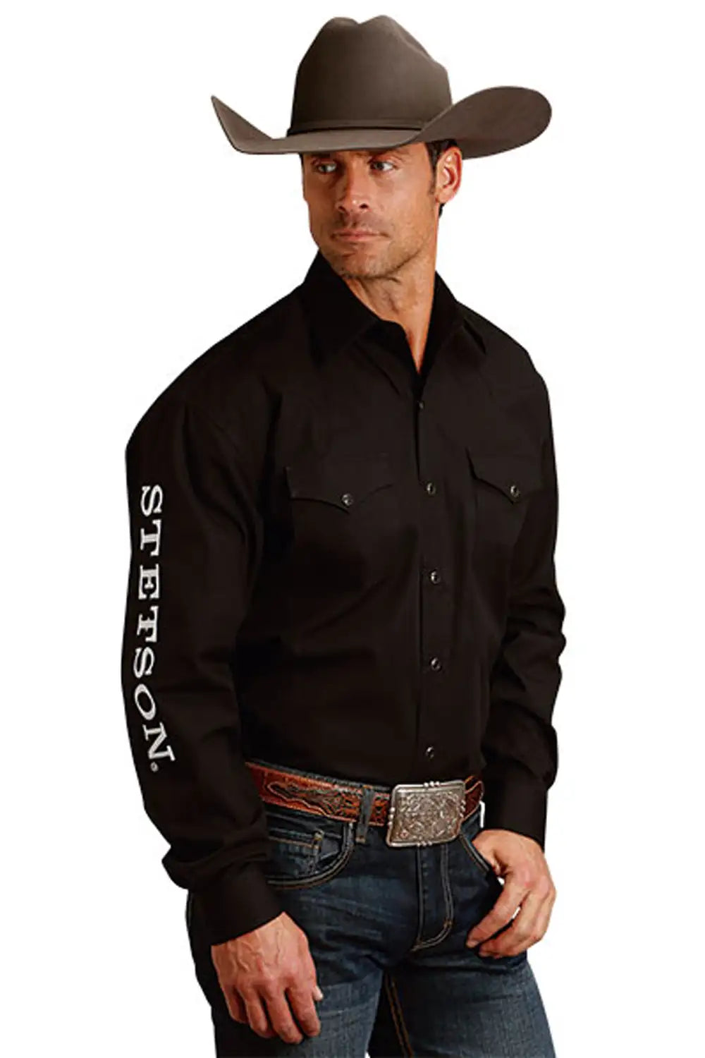 dress shirt and hat Pairing Hats With Men's Outfits