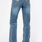 Stetson 214 Trouser Fit w/ Chevron Back Pocket - Women's Jeans - Hatcountry