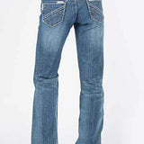 Stetson 214 Trouser Fit w/ Chevron Back Pocket - Women's Jeans - Hatcountry