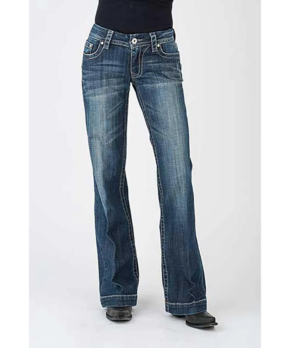 Stetson 214 Trouser Fit w/ Pieced Back Pocket - Women's Jeans - Hatcountry