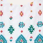 Stetson Bright Schiffli (White) - Women's Sleeveless Cotton Lawn Dress - Hatcountry