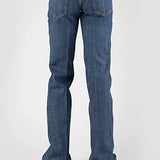 Stetson 214 Trouser Fit Patchwork ( Denim Dark Wash )- Women's Jeans