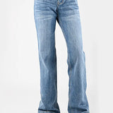 Stetson 214 Trouser Fit Back Welt Pocket ( Denim Light Wash )- Women's Jeans