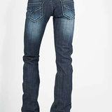 Stetson 818 Contemporary Styling S Pocket ( Denim Dark Wash )- Women's Jeans