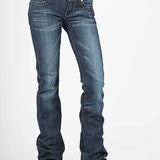 Stetson 818 Contemporary Styling S Pocket ( Denim Dark Wash )- Women's Jeans