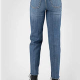 Stetson 915 High Rise Straight Crop (Medium Wash) - Women's Jeans