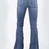 Stetson 921 High Waist Flare Fit (Medium Wash) - Women's Jeans