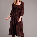 Stetson 1860 Patchwork Bandana (Brown) - Women's Dress