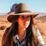 Outback South Fork- Wool Felt Outback Hat - Hatcountry