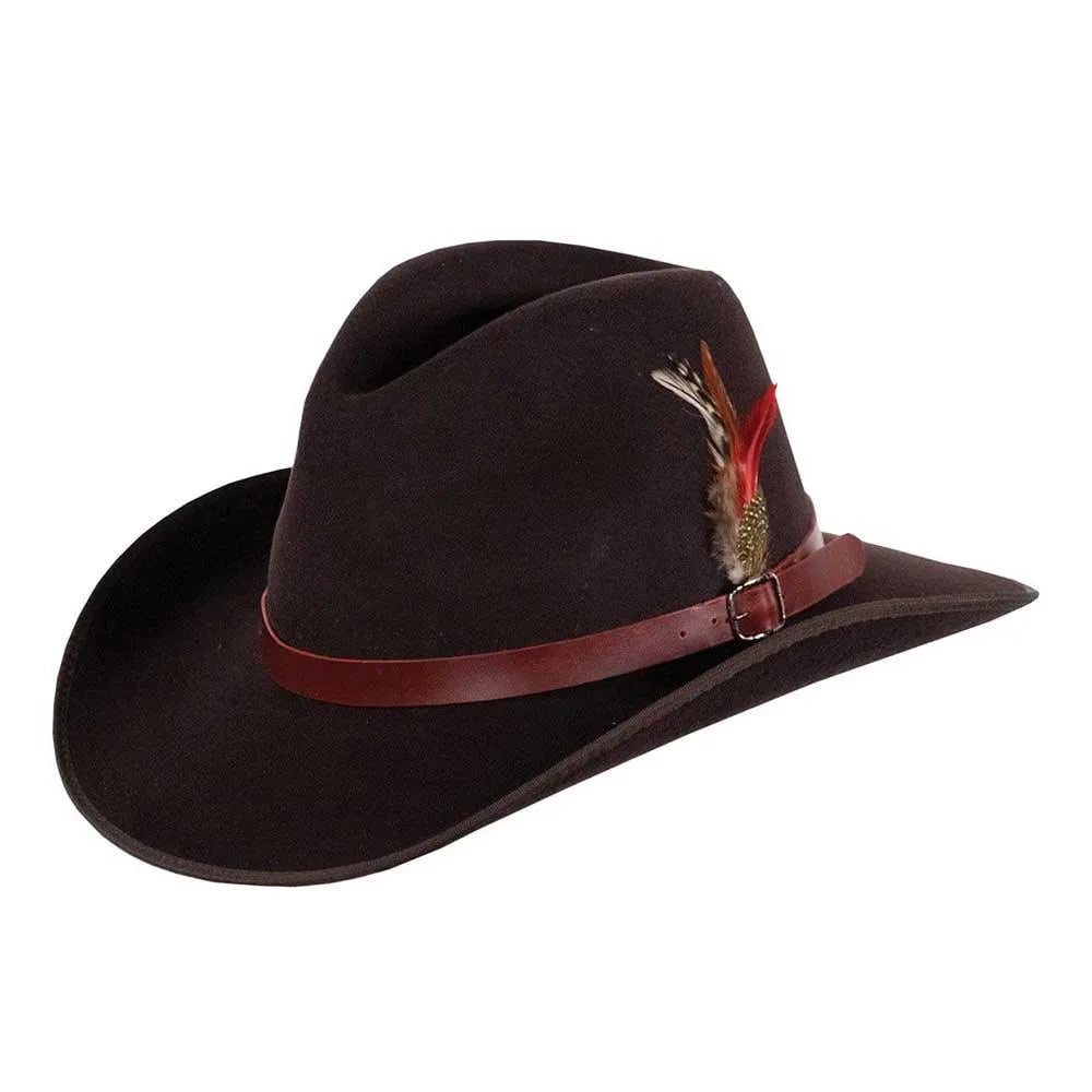 Outback Gallop - Wool Felt Outback Hat - Hatcountry