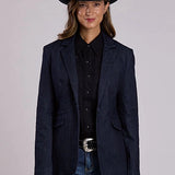 Stetson Stretch Denim (Navy) - Women's Blazer
