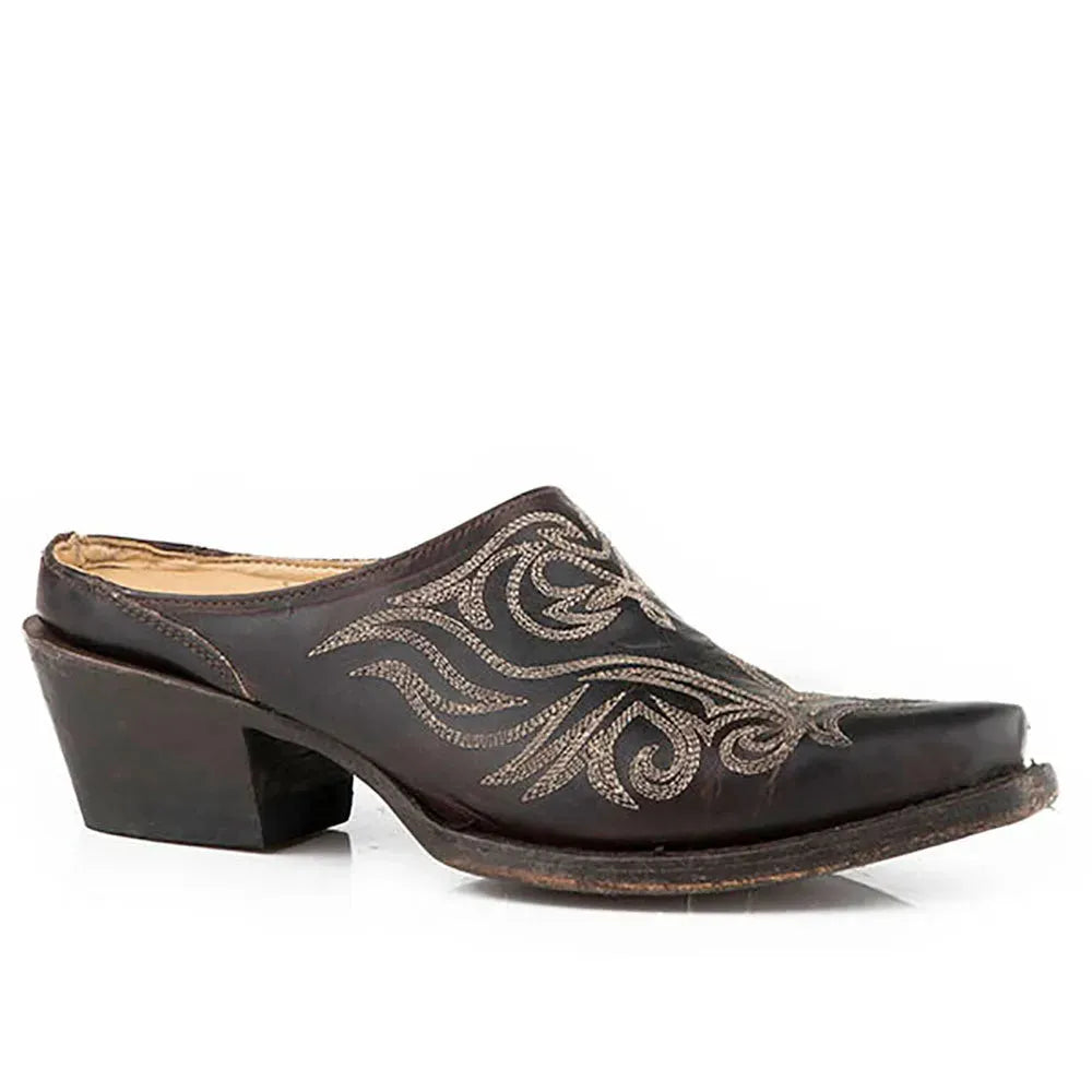 Stetson Adley - Leather Cowgirl Mule Boot - Hatcountry