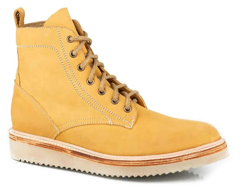 Stetson Sun Walker (Yellow) - Men's Leather Hiking Boot - Hatcountry