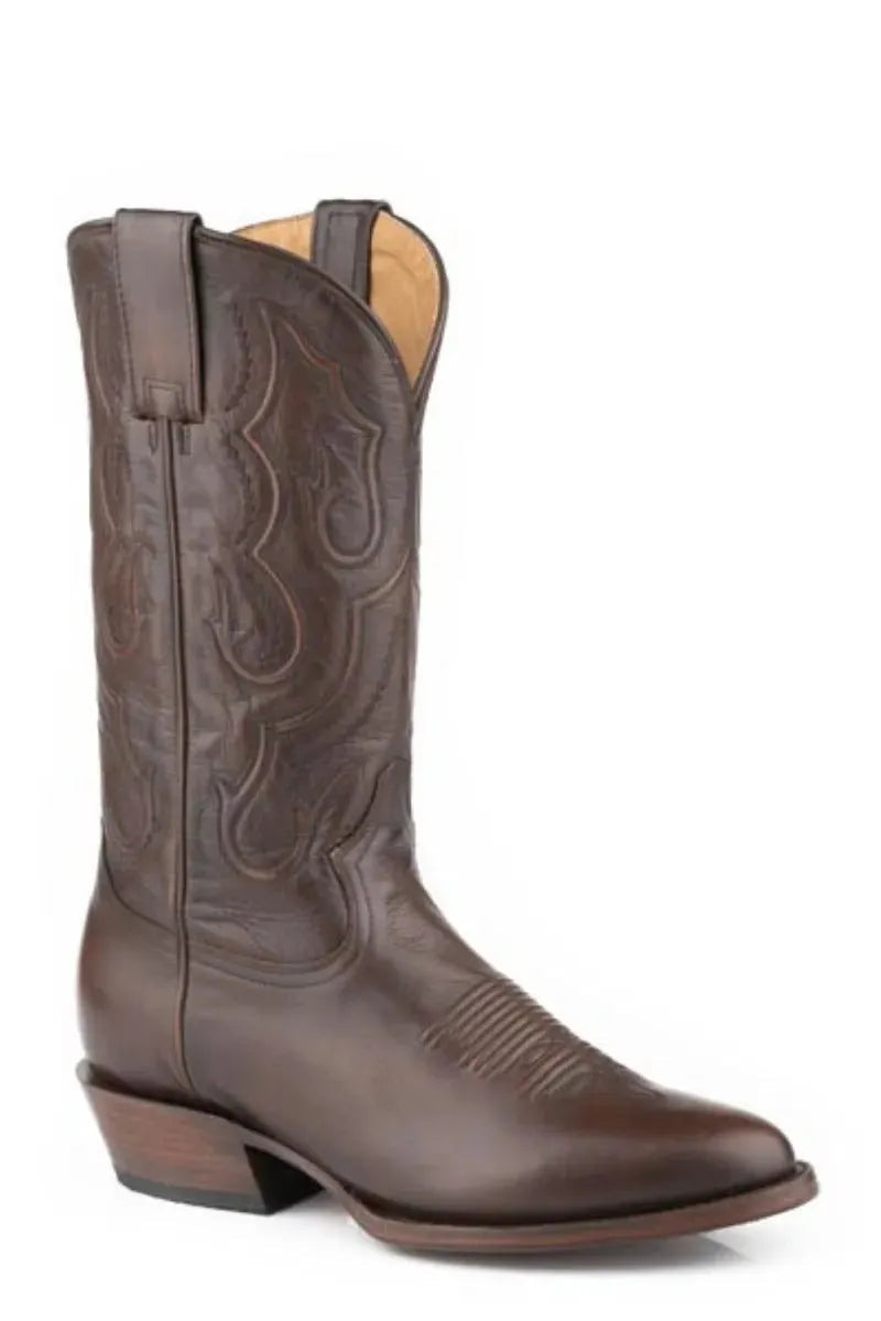 Stetson Carlisle (Brown) - Men's Cowboy Boot - Hatcountry