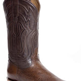 Stetson Wyatt (Brown) - Men's Ostrich Cowboy Boot
