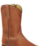 Stetson Rancher Zip Roper (Tan/Brown) - Men's Cowboy Boot