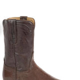 Stetson Clay (Brown) - Men's Ostrich Cowboy Boot