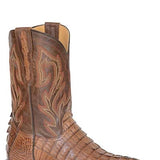 Stetson Cameron (Light Brown) - Men's Caiman Cowboy Boot