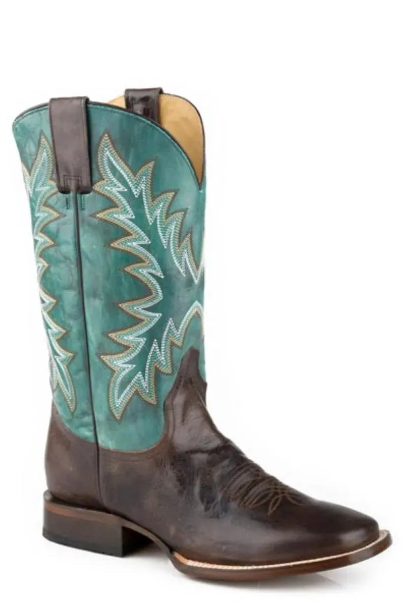 Stetson Cole (Green) - Men's Cowboy Boot - Hatcountry