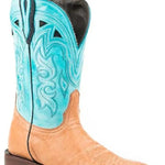 Stetson Florence (Blue) - Women's Leather Cowgirl Boot - Hatcountry