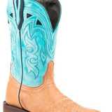 Stetson Florence (Blue) - Women's Leather Cowgirl Boot - Hatcountry