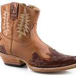 Stetson Bea (Brown) - Women's Leather Cowgirl Boot - Hatcountry