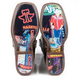 Tin Haul Country Sound - Men's Leather Cowboy Boot