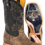 Tin Haul What's Your Angle  - Men's Leather Cowboy Boot