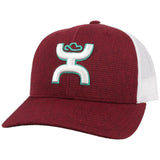 HOOey "Sterling" (Maroon/White) - Trucker Cap - Hatcountry