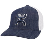 HOOey Coach (Denim/White) - Trucker Cap - Hatcountry