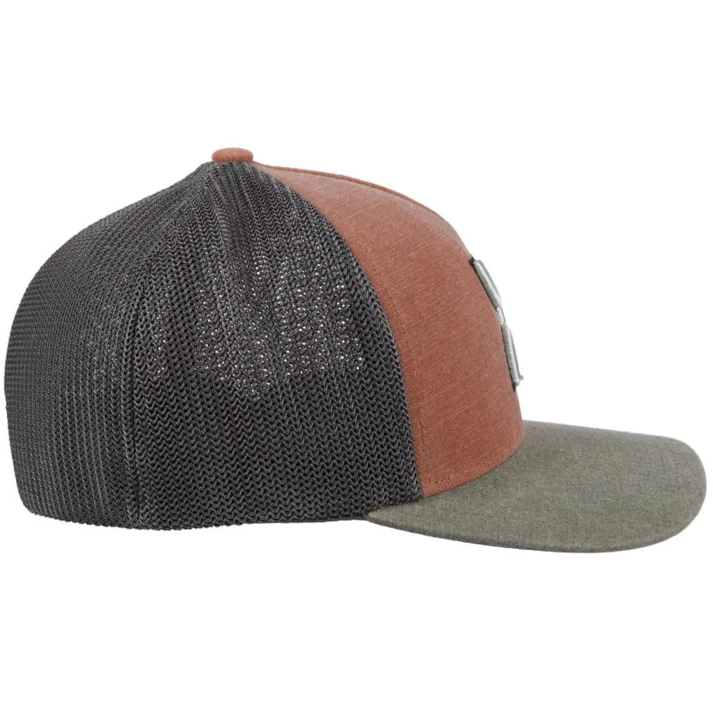 HOOey Coach (Rust/Grey) - Trucker Cap - Hatcountry