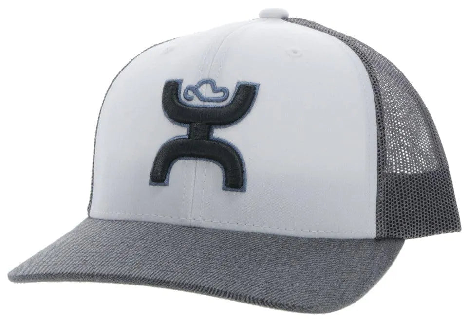 HOOey "Sterling" (White/Grey) - Trucker Cap - Hatcountry