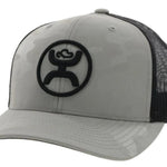HOOey "O Classic" Camo (Grey/Black) - Trucker Cap - Hatcountry