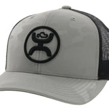 HOOey "O Classic" Camo (Grey/Black) - Trucker Cap - Hatcountry