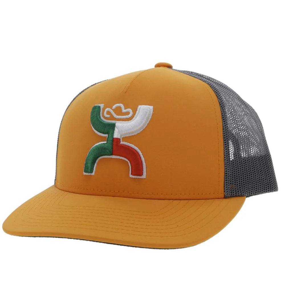 HOOey "Boquillas" (Orange/Grey) - Trucker Cap - Hatcountry