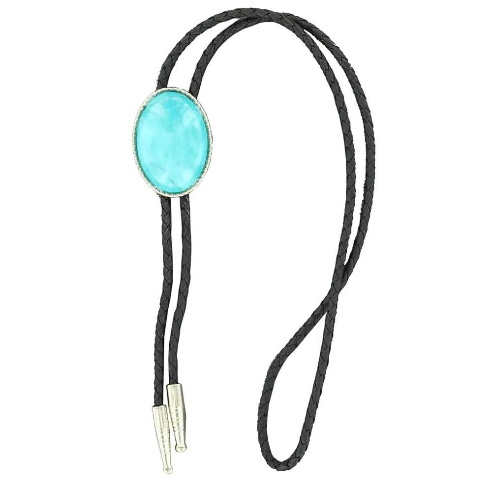 Double S Turquoise - Bolo Tie - Hatcountry