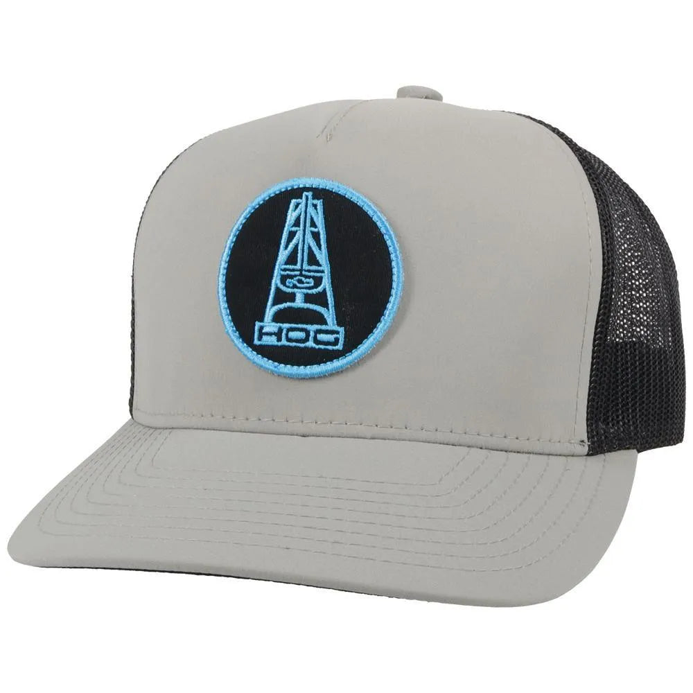 HOOey "Rose" HOG (Grey/Black) - Trucker Cap - Hatcountry