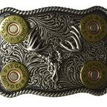 Nocona Bone Collector Shotgun Shell - Belt Buckle - Hatcountry