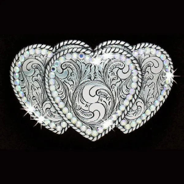 Nocona Hearts Embrace - Women's Belt Buckle - Hatcountry