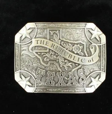 Nocona Republic Of Texas - Belt Buckle - Hatcountry