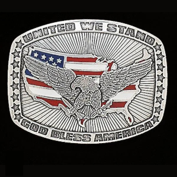 Crumrine United We Stand - Belt Buckle - Hatcountry