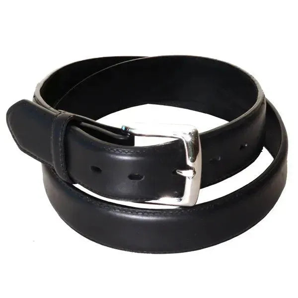 3D Smooth Leather Belt (Black - 1011)-Mens Belt - Hatcountry